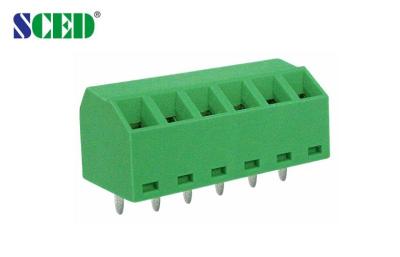 China 10A PCB Screw Terminal Block Screw Clamp Style 2 Pin - 28 Pin Electric Connection for sale