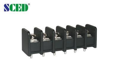 China 8.255mm Pitch Barrier Screw Terminal Block Connector 2-32 Poles 300V Single Terminal for sale