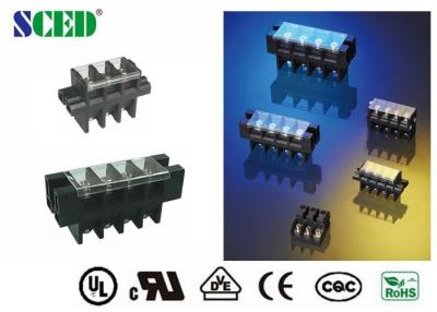 China 180A 21mm Perforation Feed Through Panel Mount Terminal Connector With Plastic Cover for sale