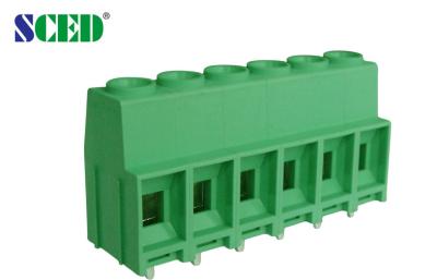 China Pitch 10.16mm PCB Screw Terminal Block  Euro Type Raising Series 57A 2-16 Poles for sale