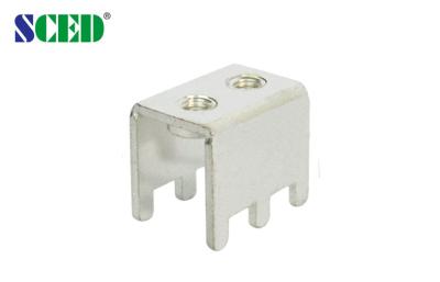 China 110A Brass Terminal Block Accessories , Electrical Components PCB Terminal 8.5mm Spacing for sale