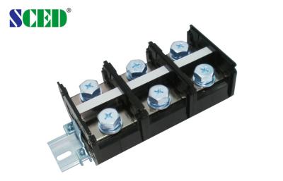 China 47.00mm High Current Rail Mounted Terminal Blocks 600V 300A for Frequency Converters for sale