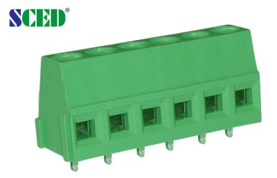 China Green Industrial PCB Terminal Block Euro type 3.81mm Pitch 2 Pin - 28 Pin for sale