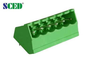 China 300V 18A Male Plug-in Terminal Blocks / Pitch 5.08mm PCB Terminal Block Connectors for sale
