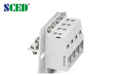China Right Angle Wire Through Panel Terminal Blocks Connector 230A Pitch 25.0mm for sale