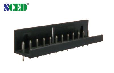 China 5.08mm 300V 10A Pcb Terminal Block Connector , Male Plug-in Terminal Blocks for sale