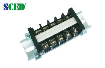 China 600V 30A High Current Terminal Connectors , Pitch 12.00mm Barrier Terminal Block for sale