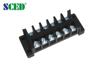 China 10mm Electrical Terminal Block Connectors 300v 20A Barrier Screw Clamp Terminal for sale