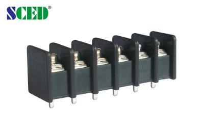 China Black Barrier Type PCB Terminal Blocks 7.62mm Pitch , 300V 2P - 22P with UL, CE for sale