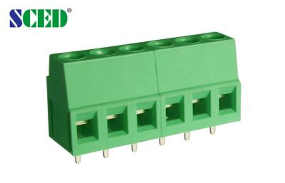 China 10 AMP PCB Terminal Block Pitch 5.0mm  / Wiring Terminal Connectors for sale