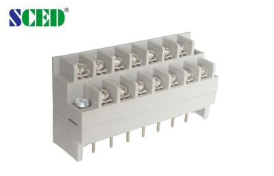 China Multi Level Barrier Terminal Block / Wiring Block Connectors PBT UL94 for sale