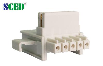 China 300V 10A Header Male Sockets / Pitch 3.81mm , 5P Sockets Plug-in Terminal Block for sale