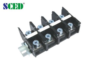 China 45.00mm High Current Terminal Block Mount Din Rail Screw Terminal for sale