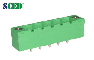 China Header   Male Sockets    Plug - in Terminal Block    Pitch 7.62mm   300V 18A    2 - 14P for sale