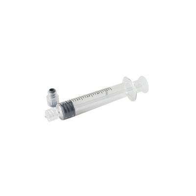 China Prefillable 5 Ml Luer Lock Syringe Empty Borosilicate Glass Dab Syringes for sale