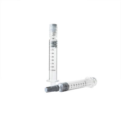 China 2.25ml  Oil Luer Lock Syringe With Cap Leak Proof for sale