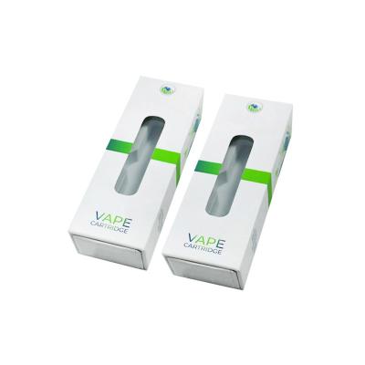 China Cardboard Vaping Cartridge Packaging Box Lead Time 7-15 Days Rectangle/Square Shape zu verkaufen