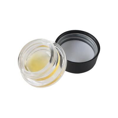 China de vidro do frasco do concentrado 9ml que empacota Mini Clear Child Resistant Jar à venda