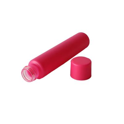 China 115mm Pre Roll Packaging Tube Pink Glass Preroll Tube With Child Resistant Lid for sale