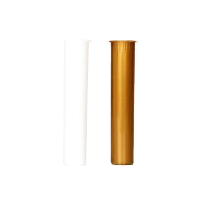 China Child Resistant Packaging Pre rolled Tube Childproof Pop Top Plastic Tube for sale