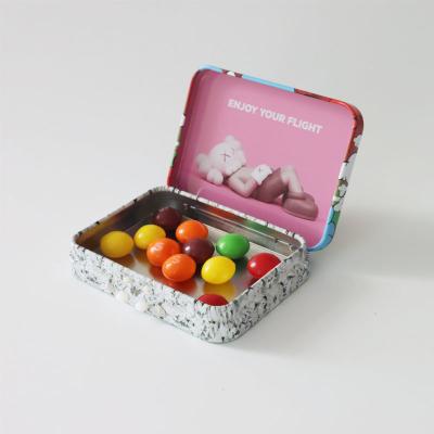 China Child Resistant Tin Box with Matte Surface Finish Lead Time 20-30 Days for sale