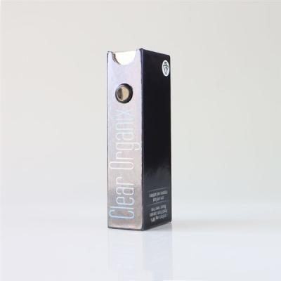 China Low MOQ Cardboard Vape Cartridge Box with Childproof Button for sale