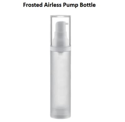 China PP Frosted Airless Pump Bottle Hygienical CY-B001 For cream foundation for sale