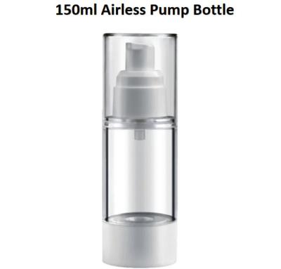 China AS / PP 150ml Airless Pump Bottle Customized Logo Printing CY-B001 for sale