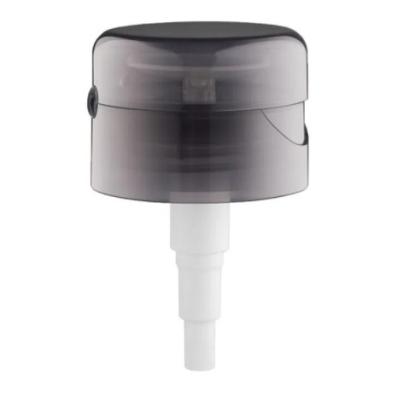 China Black Empty Nail Polish Remover Pump Dispenser 33/410 for Lotion Cream for sale
