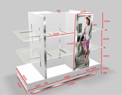 Cina Occhiali Sungalss dei banchi di mostra del contatore del plexiglass del gelo della fila di Fashional 3 in vendita