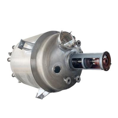 China Grau de vácuo -0,098 Mpa 100l-20000l Reator de lote de tanque de mistura contínua industrial à venda