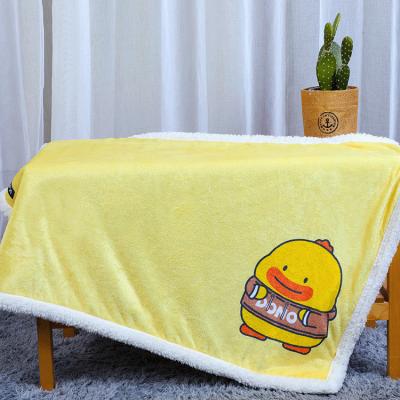 China Double Ply Personalized Flannel Blanket Sublimation 30X40 Thick Heavy Fleece Blanket for sale