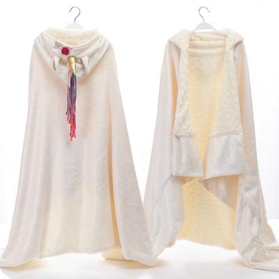 Китай 100 Polyester Plush Wrap Blanket Novelty Flannel  Children Cozy Plush Wrap Throw продается