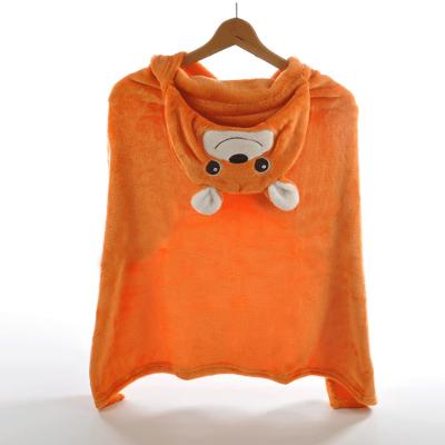China Super Soft Flannel Dog Blanket Hood Breathable Cozy Wrap Blanket à venda