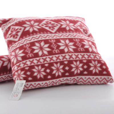 中国 Machine Washable Fleece Blanket And Pillow Polar Breathable Christmas Soft Blanket 販売のため