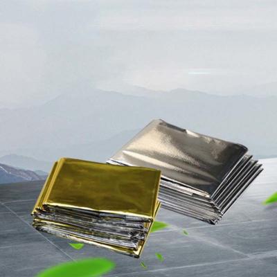 China Factory Hot Selling Thermal Foil Survival Mylar Emergency Rescue Blanket à venda