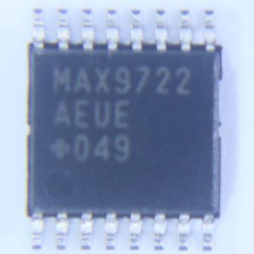 China MAX9722AEUE+ Audio Amplifier IC TSSOP-16 2 Channel Headphone Amplifier IC for sale