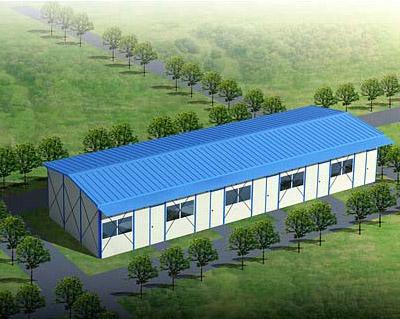 China light steel structure prefab house for sale