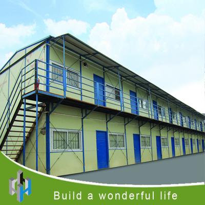 China light steel structure mulity storey prefab house for workers for sale