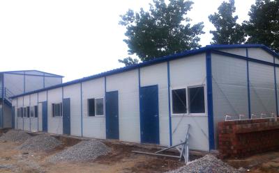 China light steel structure sandwich panel prefab house for sale for sale