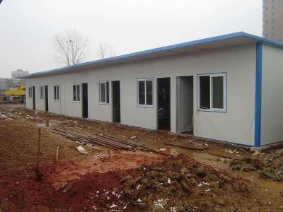 China light steel structure EPS/rockwool sandwich panel prefab house for sale for sale