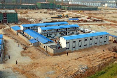 China certificated prefab house temporary living quarter laborers camp/prefab labor house for sale
