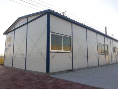 China K type fire&water proof eps or rockwool panel prefab house for sale