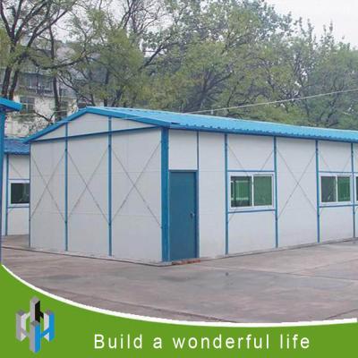 China 2016 hot sale single storey prefabricated camp house for sale