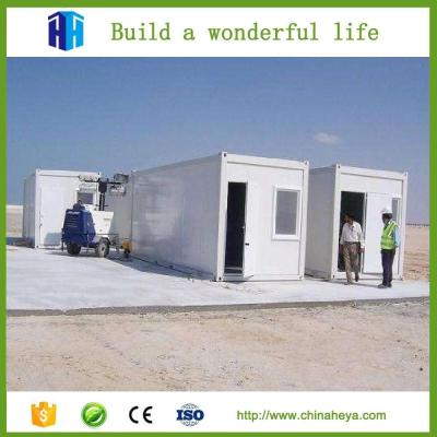 China SGS ISO9001 certificated prefab camping container house temporary living quarter laborers camp for sale