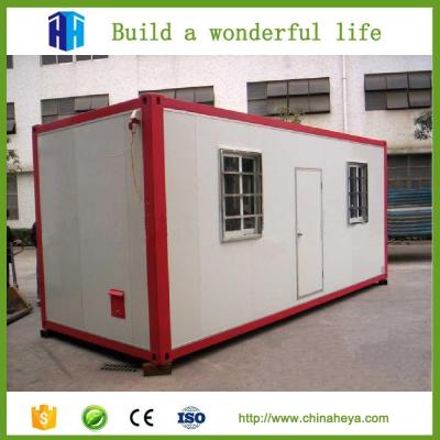 China ready made steel frame shipping container van house for sale rent philippines for sale