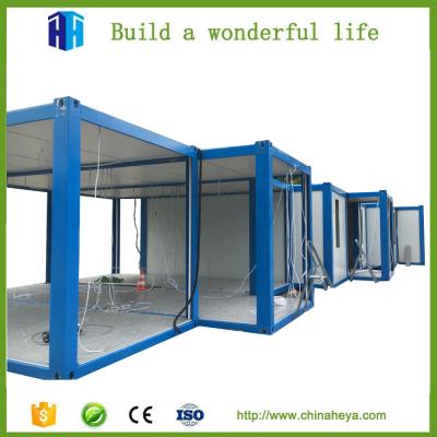 China ready made steel frame container house hotel plans prefabricated price in india for sale