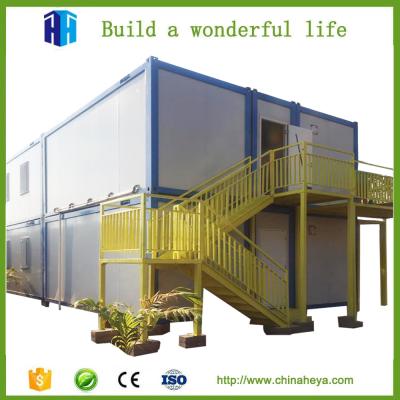 China china movable 20ft steel container homes mulity storey metal container houses for sale
