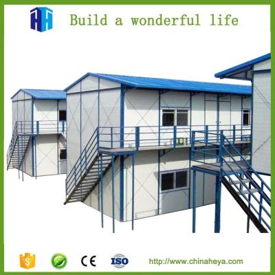 China kuwait low cost Wind-proof steel frame prefab house labor camp house camp house for sale