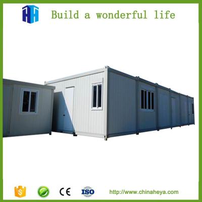 China supply romania self contained steel frame container house with one-stop service for sale